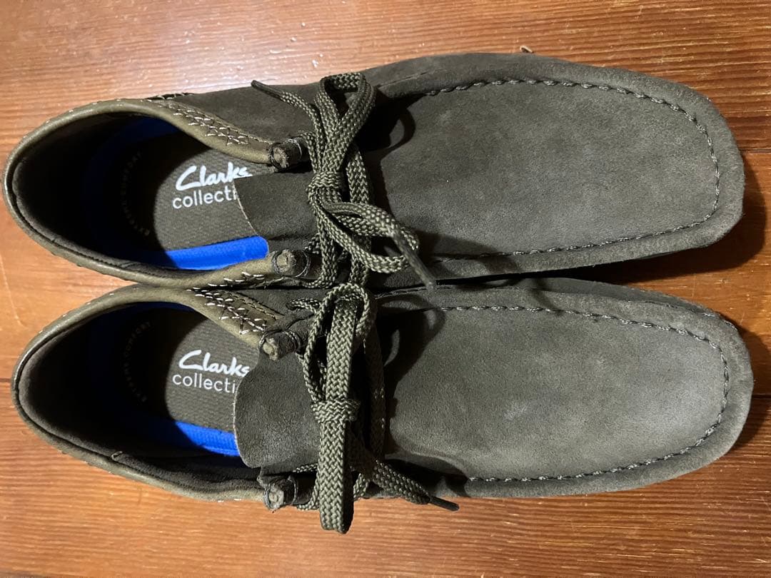 レア ほぼ 未使用 Clarks クラークス ワラビー 26.5