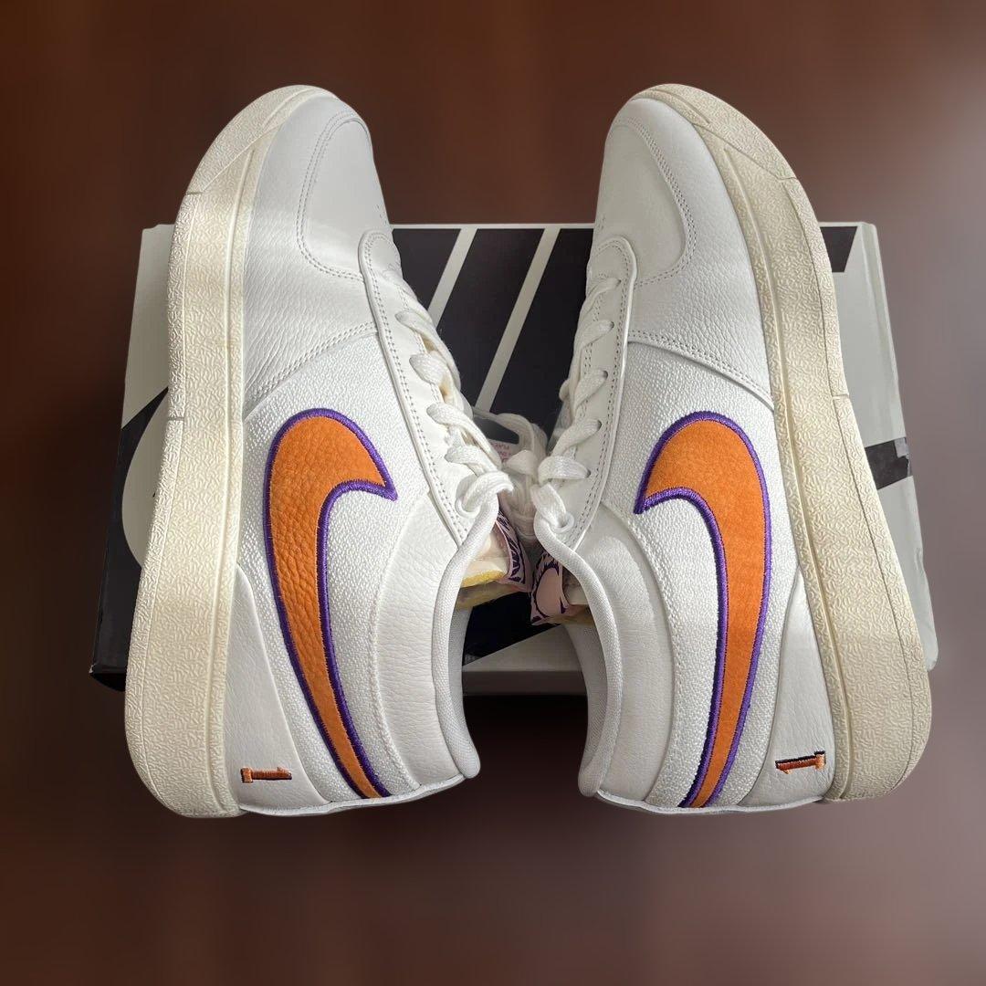 NIKE BOOK1｜SAIL/CLAY ORANGE-COURT PURPLE