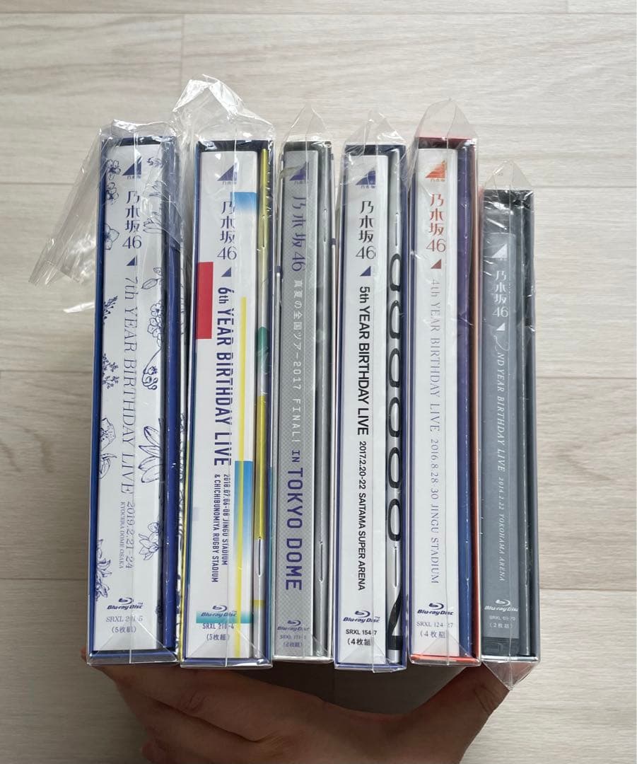 乃木坂46 BIRTHDAY LIVE＋真夏の全国ツアー 6点セット