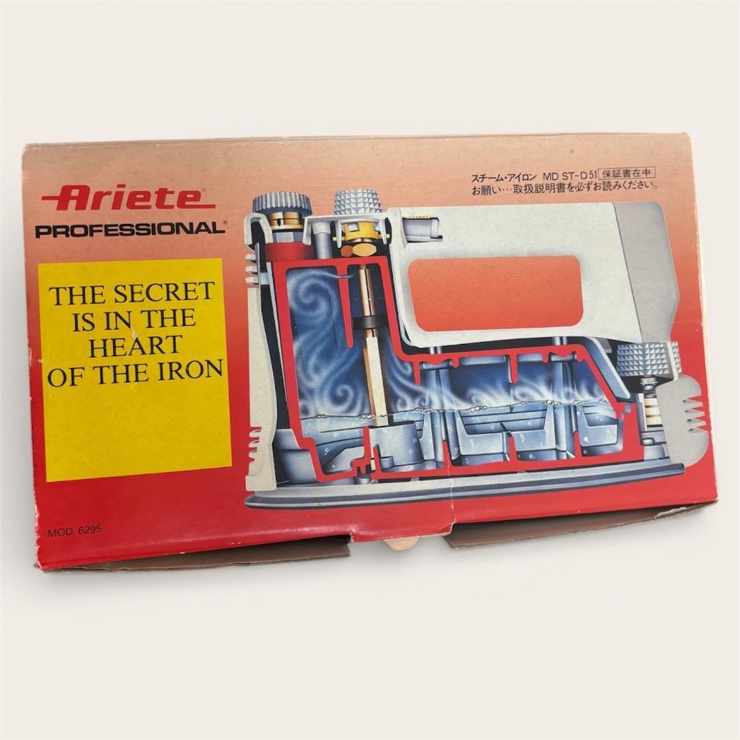 【美品】Ariate アリエテ スチーム アイロン ST-D-51｜業務用クラス