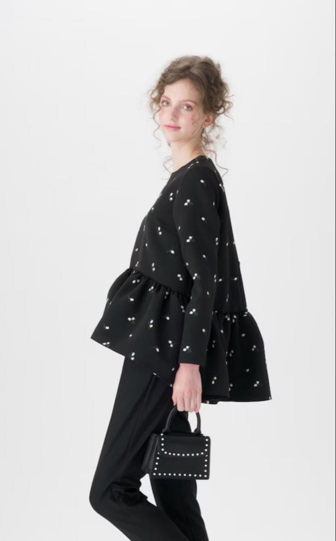 ツルバイマリコオイカワ　Gala 25W トップス　36 ブラウス　47300円