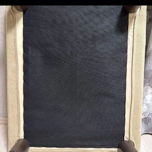 さむすん 無印良品 オットマン ベージュ脚無