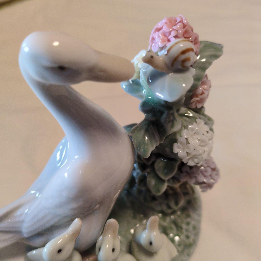 LLADRO　かたつむりとアヒルたち