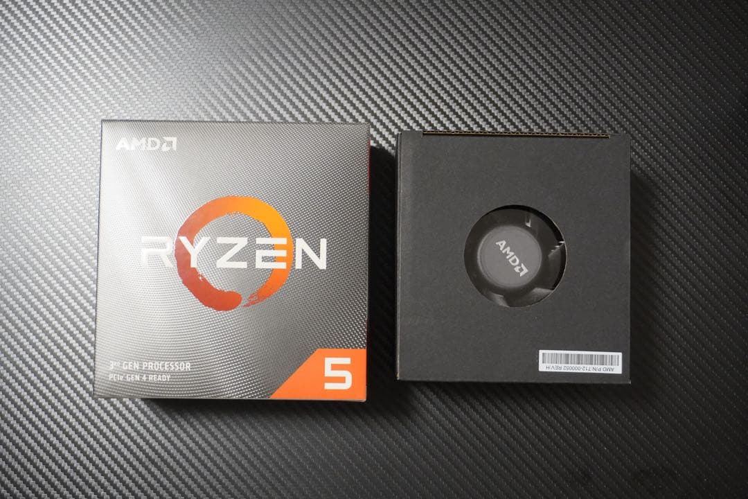 Ryzen5 3600、RTX2060、メモリ16GB他