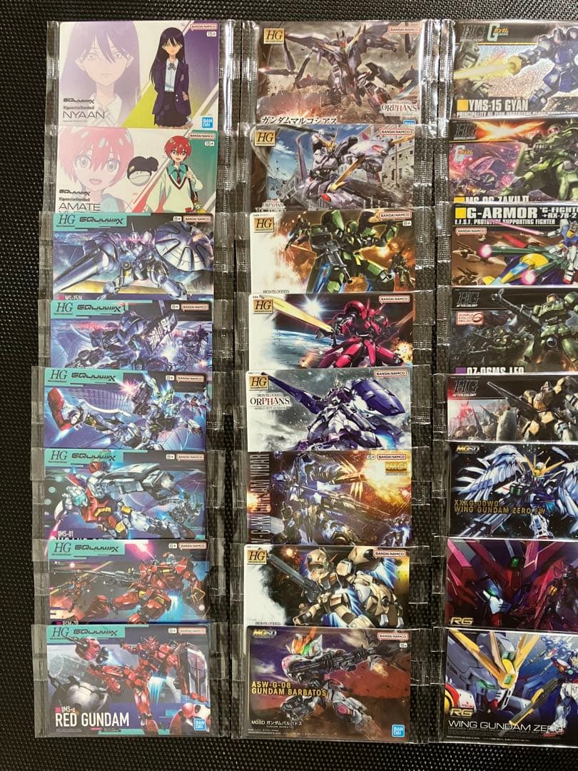 ガンダム　ガンプラパッケージアートグミ3　コンプ　全32種　シークレット
