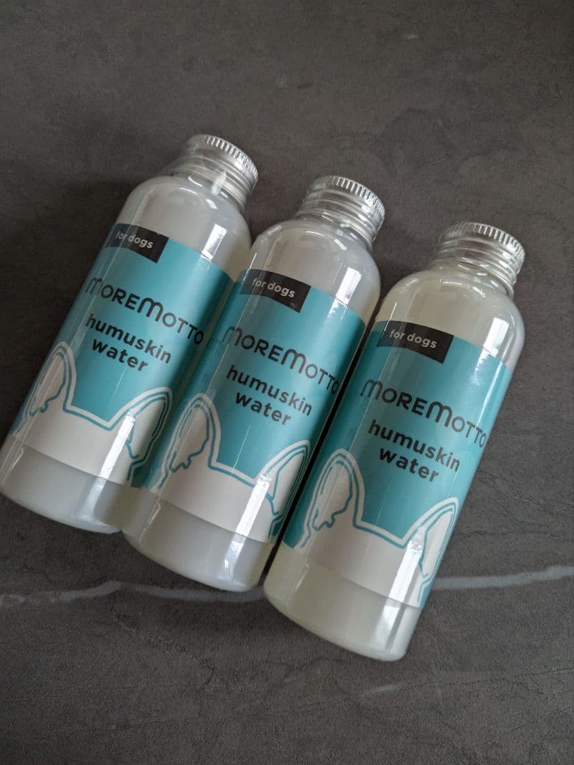 【未使用】モアモット フムスキンウォーター 涙やけ ニオイケア 120ml 3本