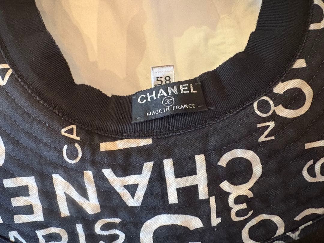 CHANEL シャネル バケットハット ココマーク 58 バイシー帽子