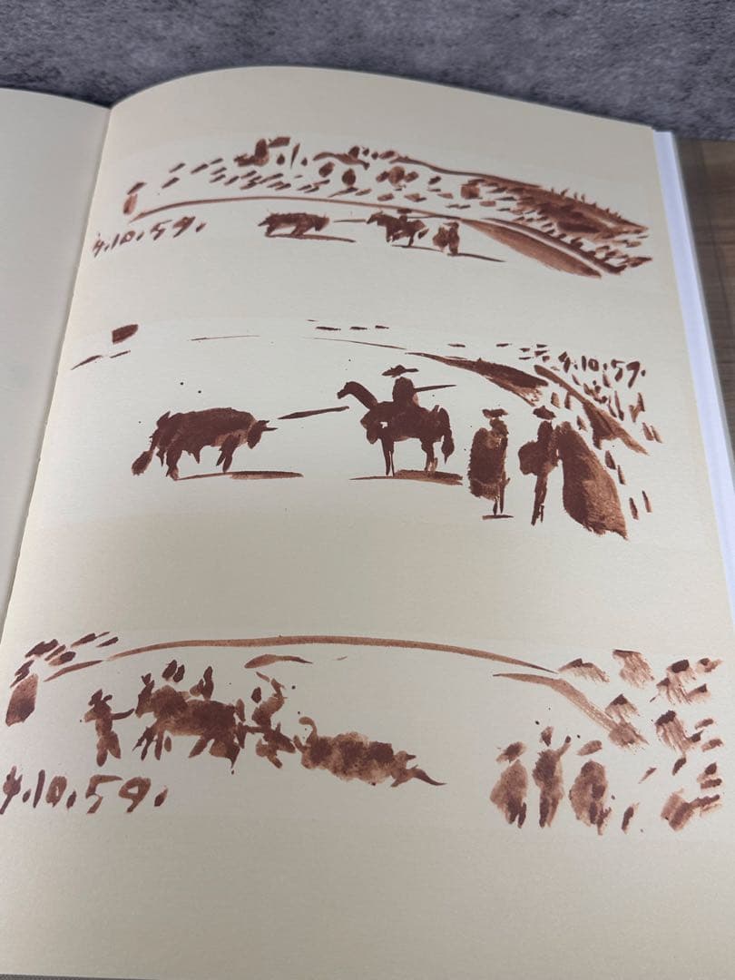 パブロ・ピカソ画集 洋書 闘牛と闘牛士 TOROS Y TOREROS