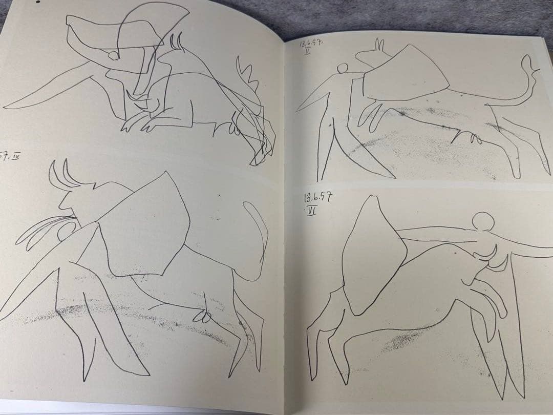 パブロ・ピカソ画集 洋書 闘牛と闘牛士 TOROS Y TOREROS