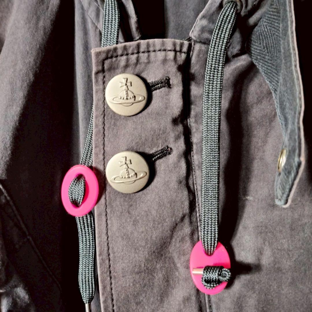 【鬼フェード】ヴィヴィアンウエストウッドマン 変形モッズコート ロング オーブ