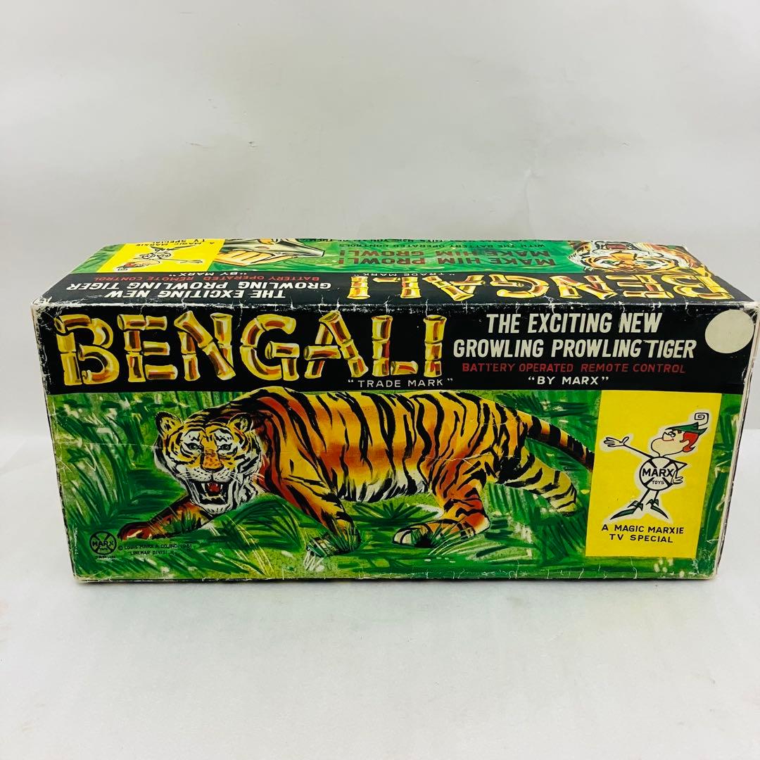 当時物／激レア ブリキロボット マルクス玩具 ベンガル タイガー リモコン付
