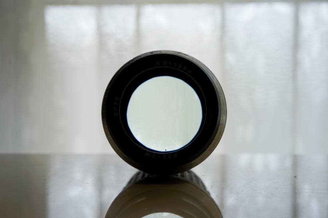 KMZ PO-2-2M 75mm f2 ライカMマウント改 オールドシネレンズ