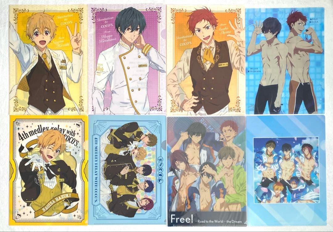 Free! クリアファイルセット(一部コンプ)