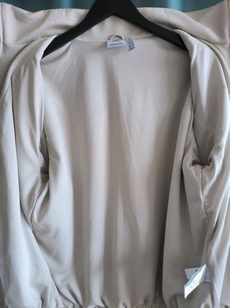 海外限定 アディダス巳年トラック スエード ジャケット クリームホワイト S