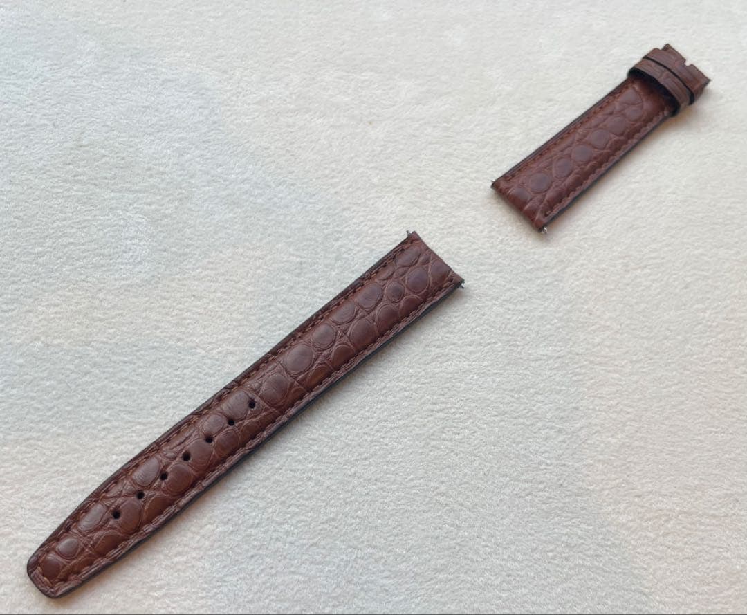 IWC レザーベルト ブラウン クロコ