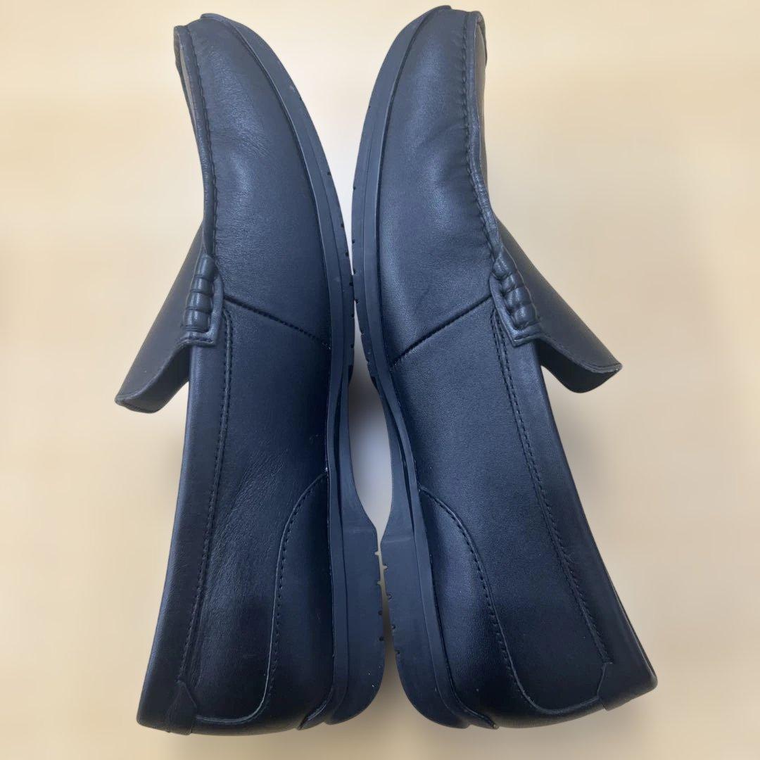 リーガル 黒 スリッポン 27cm