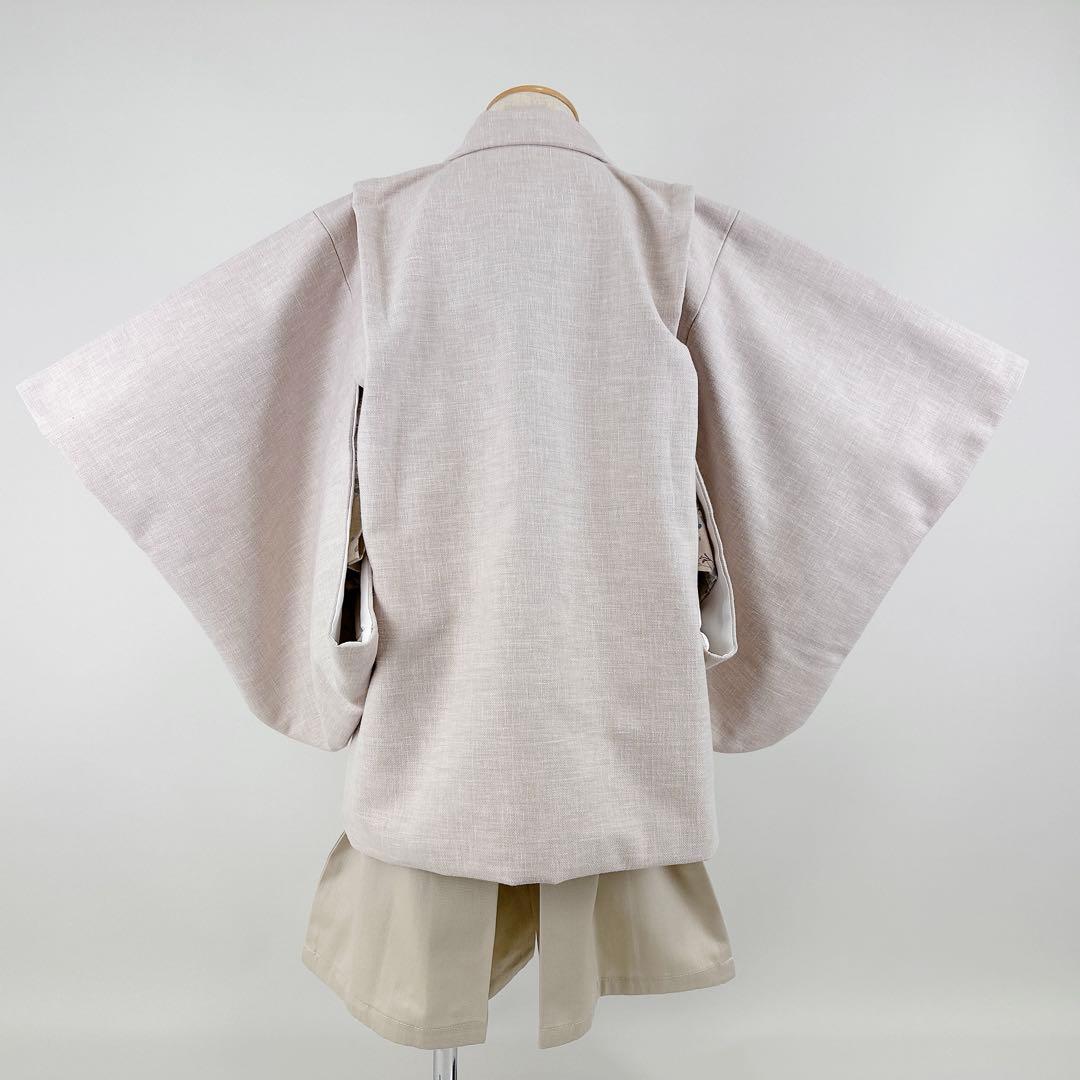 ★［かすみ草］羽織袴3点セット ハンドメイドꕤ七五三 男の子