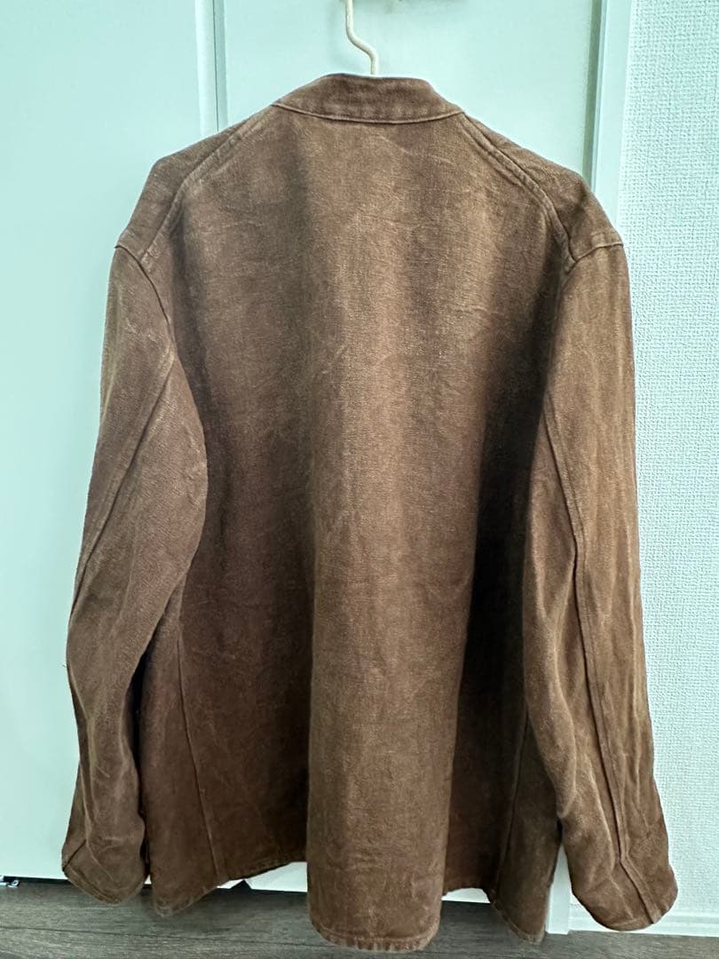 COMOLI コモリ100%ヘンプ ノーカラージャケット サイズ1