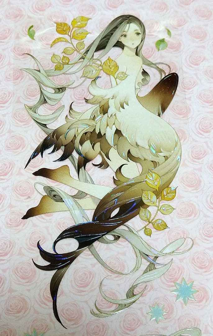 J1040＃夜雀之灵(贝壳光)studiovi切り売り海外人物マステ女の子