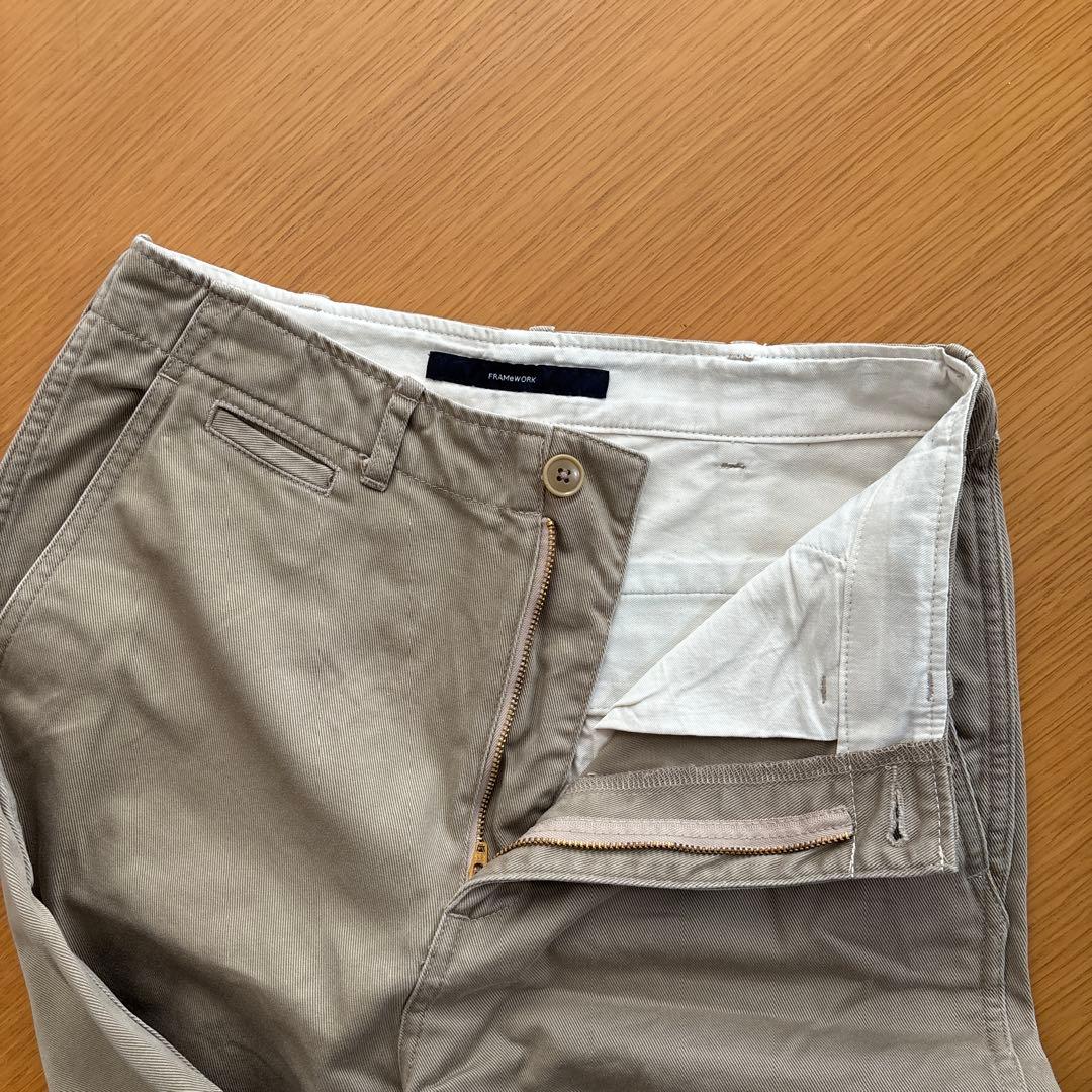 フレームワーク　 オーバーサイズ　チノパンツ　　38