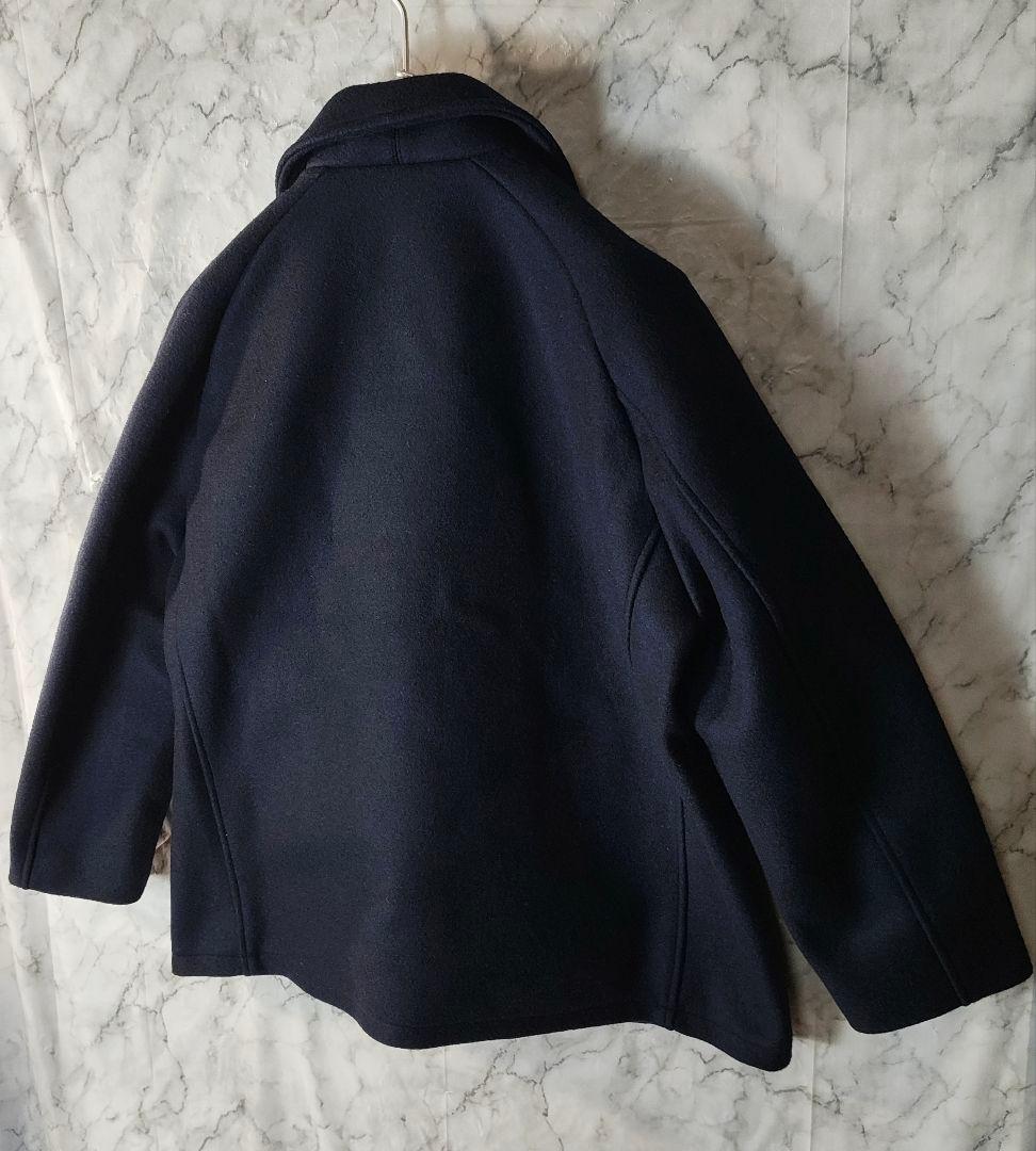 【nisica】WOOLメルトン Pコート ユニセックスMサイズ