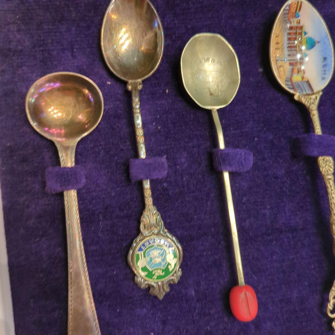 ヨーロッパ　アンティークスプーン6個