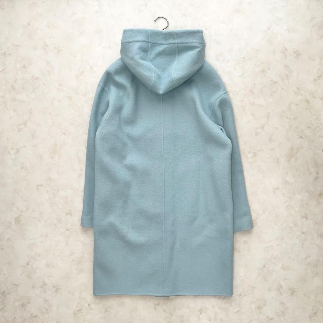 【新品】MACKINTOSH LONDON　ウールリバーフーデッドコート　L