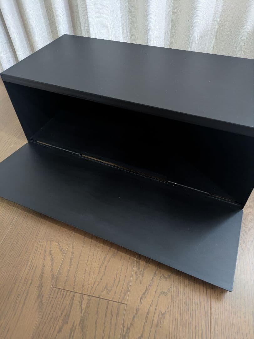 ブレッドケース　タワー　ワイド　ブラック　山崎実業