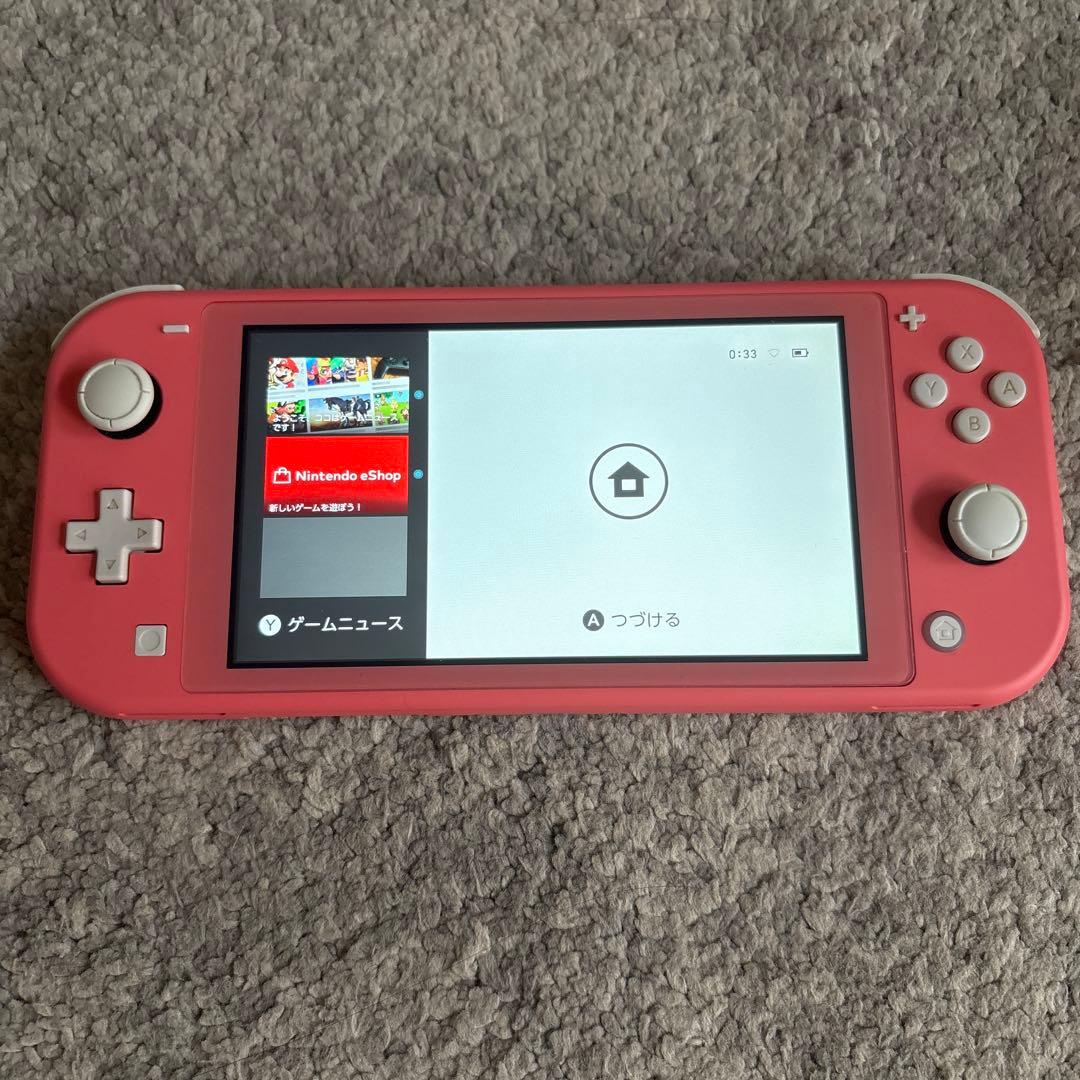 Nintendo Switch LITE コーラル