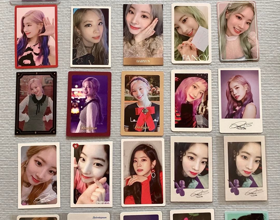 TWICE  ダヒョン トレカセット【37枚+2】まとめ売り