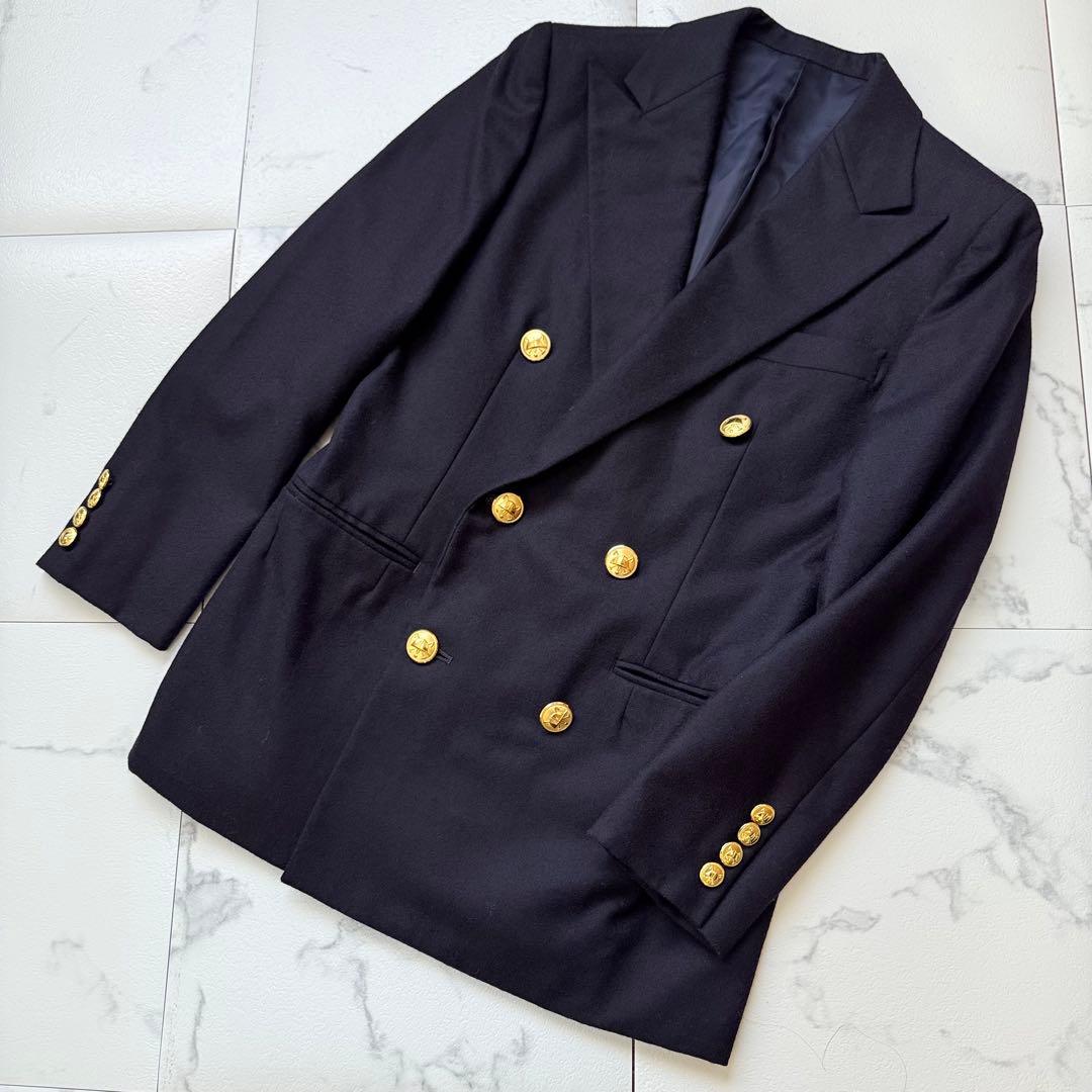 白クマちゃん　 美品 ラルフローレン 紺ブレ 金ボタン ブレザー