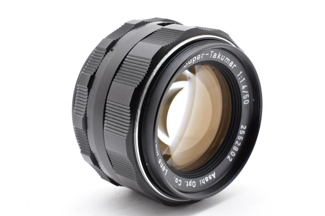 【黄変なし】Super Takumar 50mm F1.4 フード付 C109