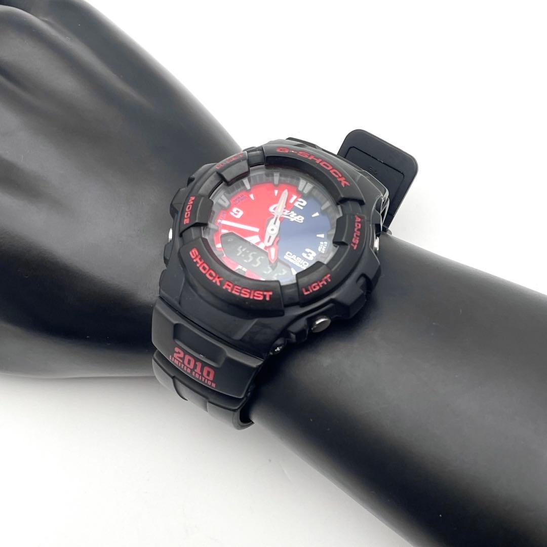 【稼働】G-SHOCK 広島カープ 2010 腕時計 60周年 ブラック