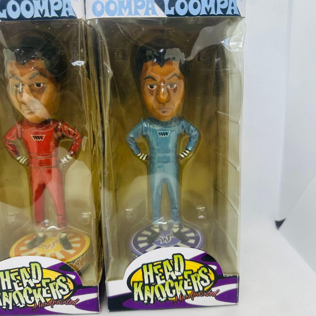 未使用 フィギュア チャーリーとチョコレート工場 ウンパ・ルンパ ヘッドノッカー