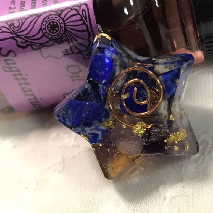 オルゴナイト×12星座メモリーオイル 【Sagittarius〜射手座 t〜】