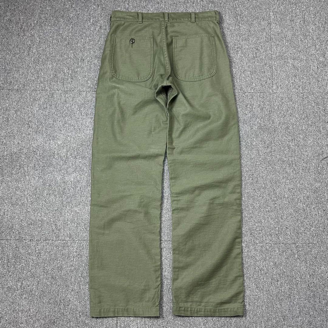 orSlow ワークパンツ オリーブ オアスロウ ファティーグパンツ