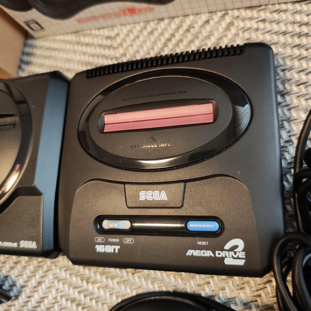 【美品セット】SEGA メガドライブ ミニW+メガドラミニ2