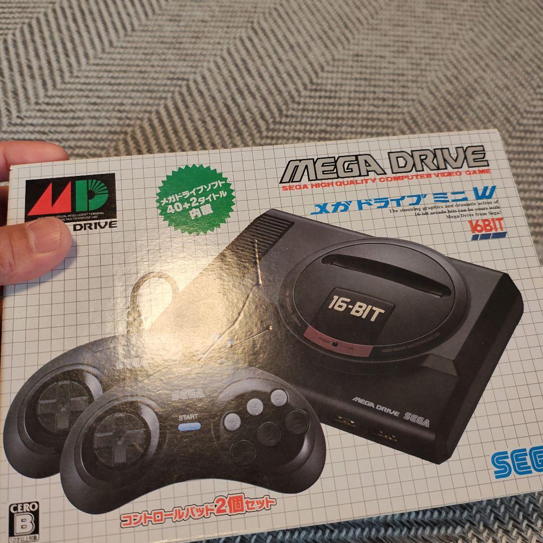 【美品セット】SEGA メガドライブ ミニW+メガドラミニ2
