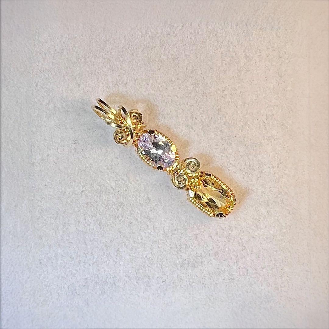 【for ☆ よとぽん ☆様】ピンクタンザナイト＆インペリアルトパーズ(ソ付)