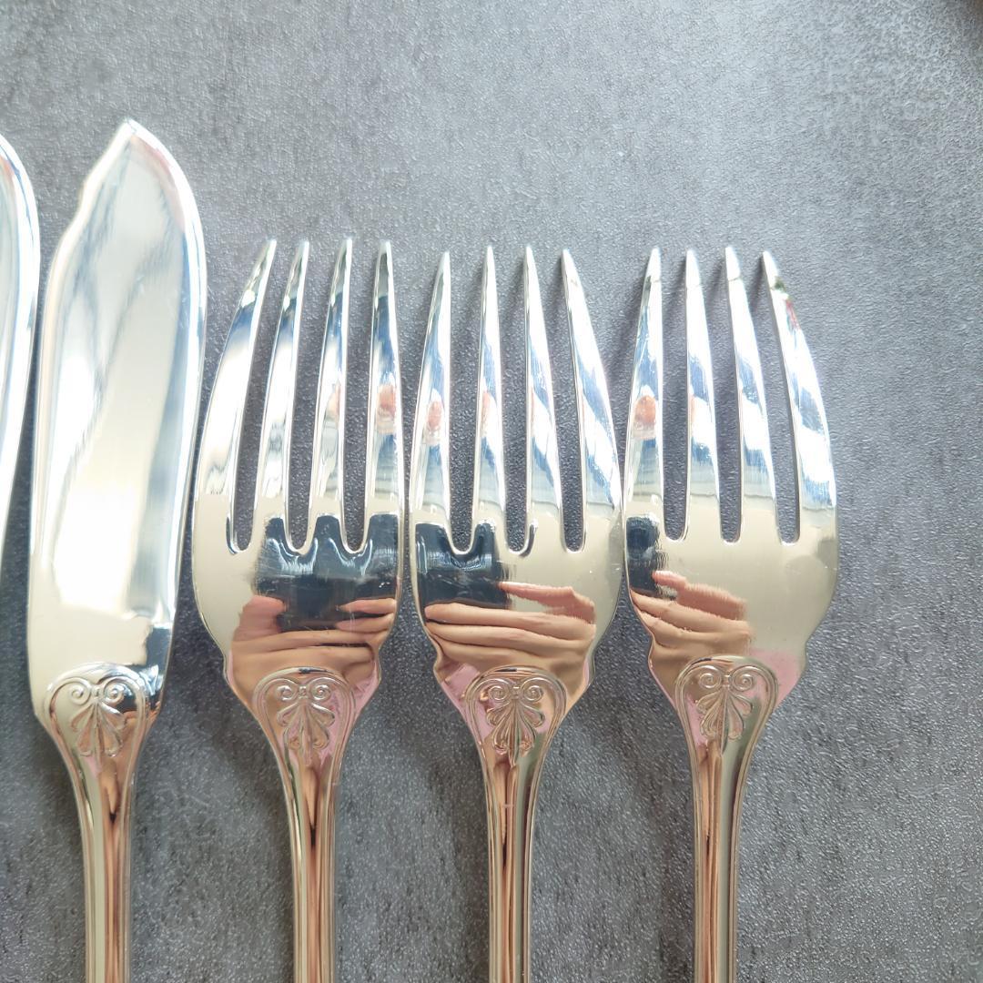 美品 クリストフル マルメゾン フィッシュ ナイフ フォーク 6点