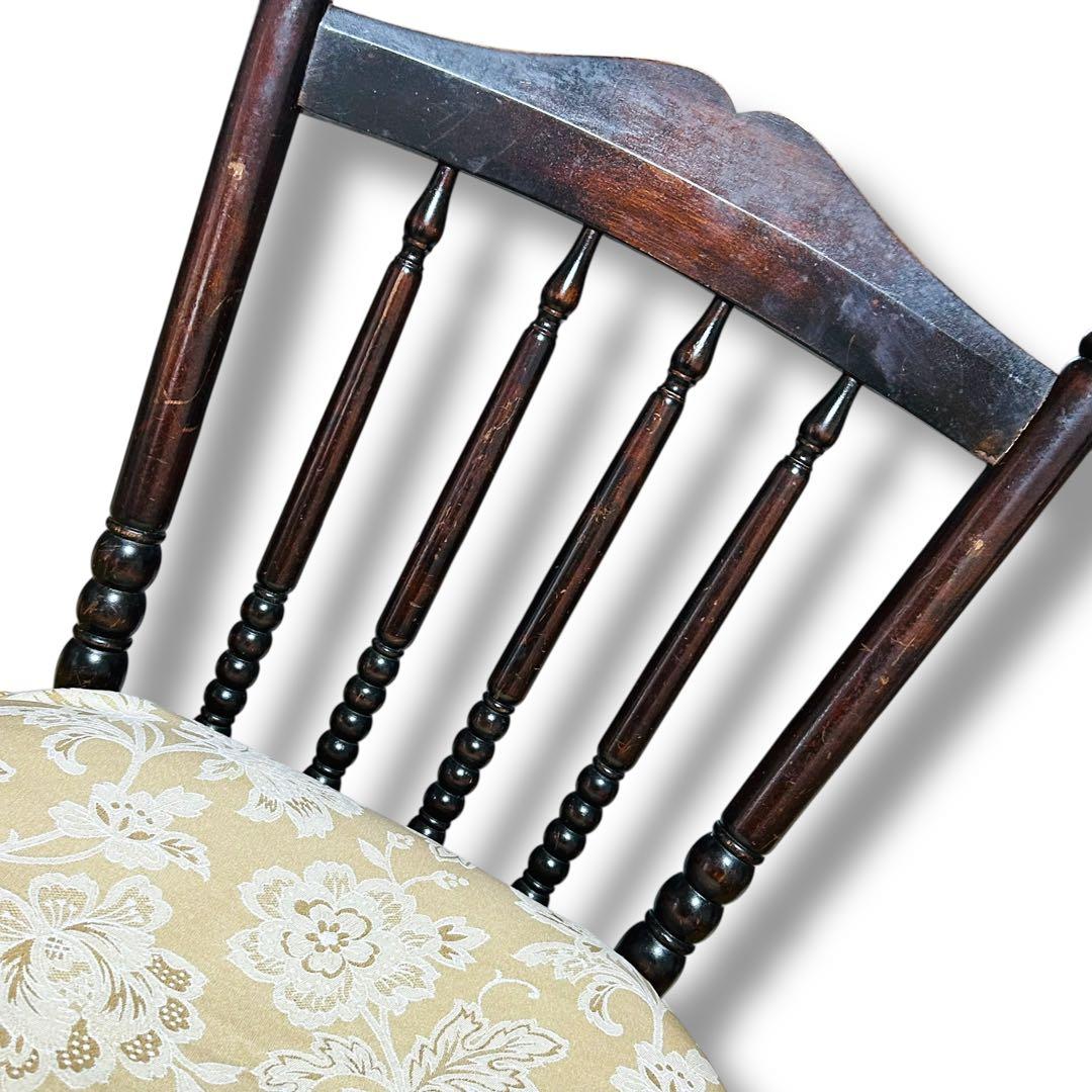 【2脚セット】③④ 北海道民芸家具 樺桜材 ウィンザー スピンドル チェア 椅子