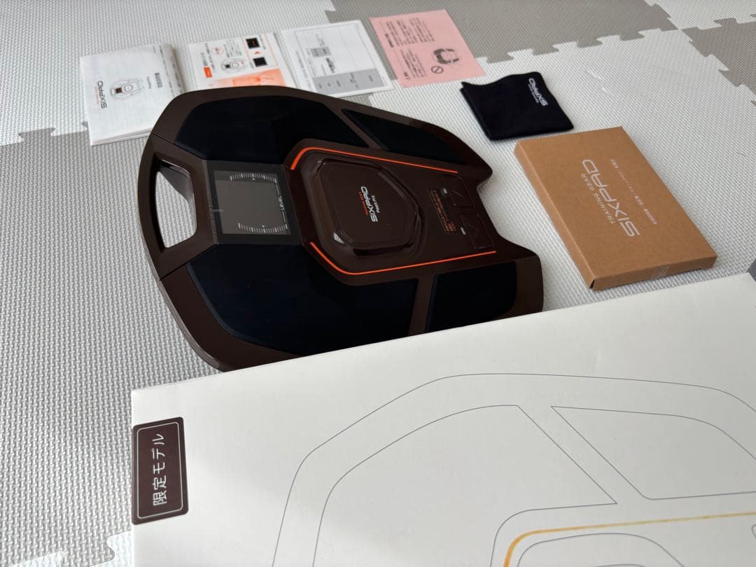 SIXPAD シックスパッド フットフィット EMS 低周波 足 筋肉 ブラウン