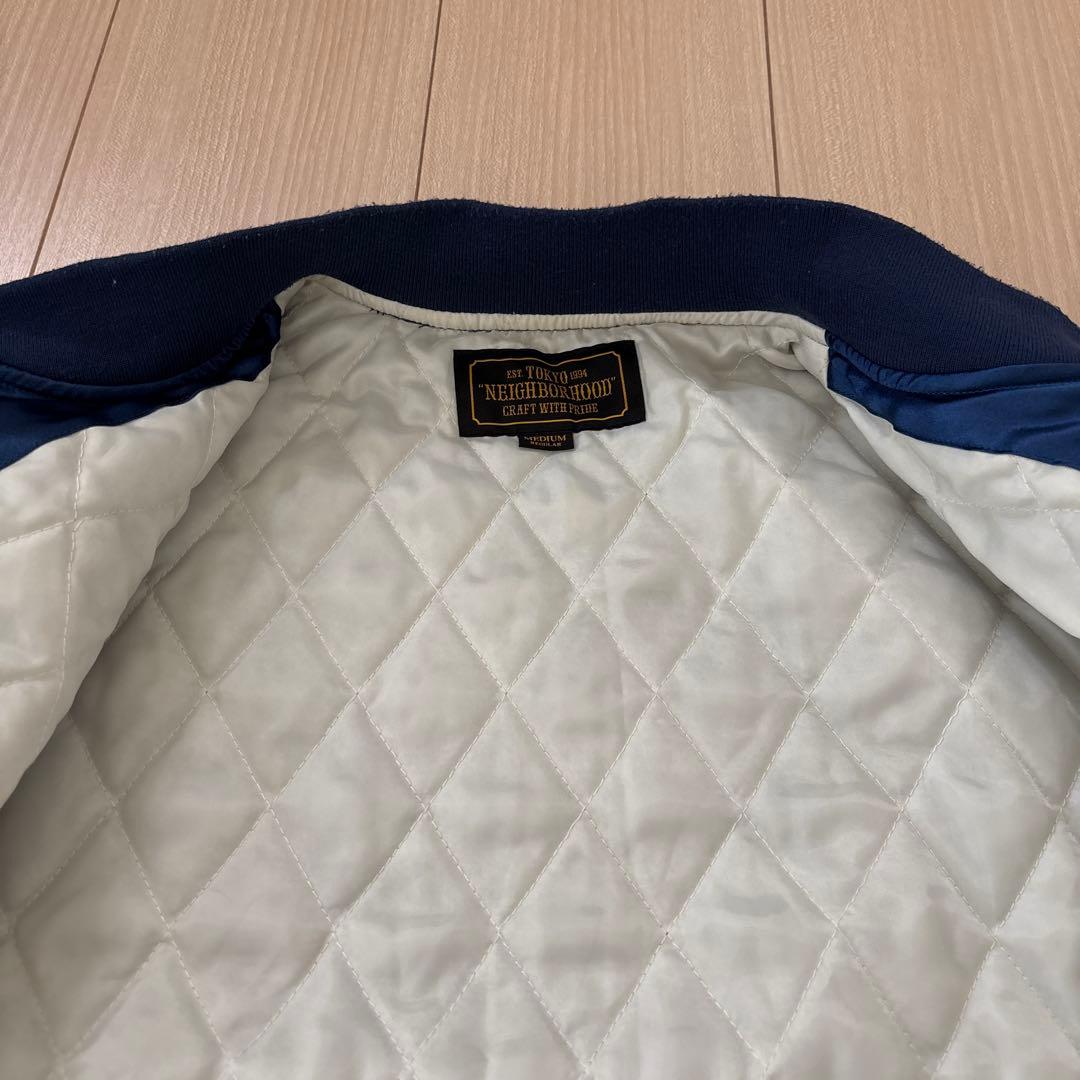 NEIGHBORHOOD スタジャン ネイビー 1994年