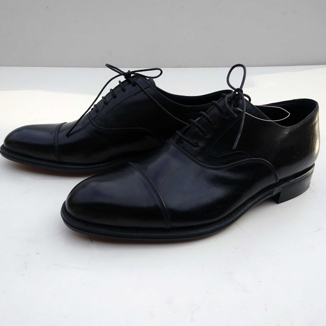 新品未使用誂え靴「友郎」　Oxford-プレーントゥ-　宮城興業ビジネスシューズ