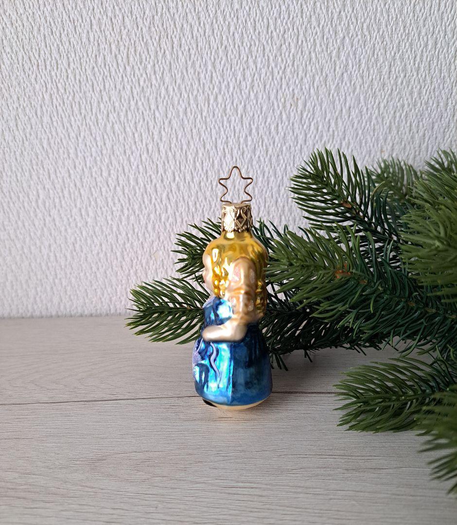 Inge glas　インゲグラス　星を持つ天使　ガラスオーナメント　クリスマス