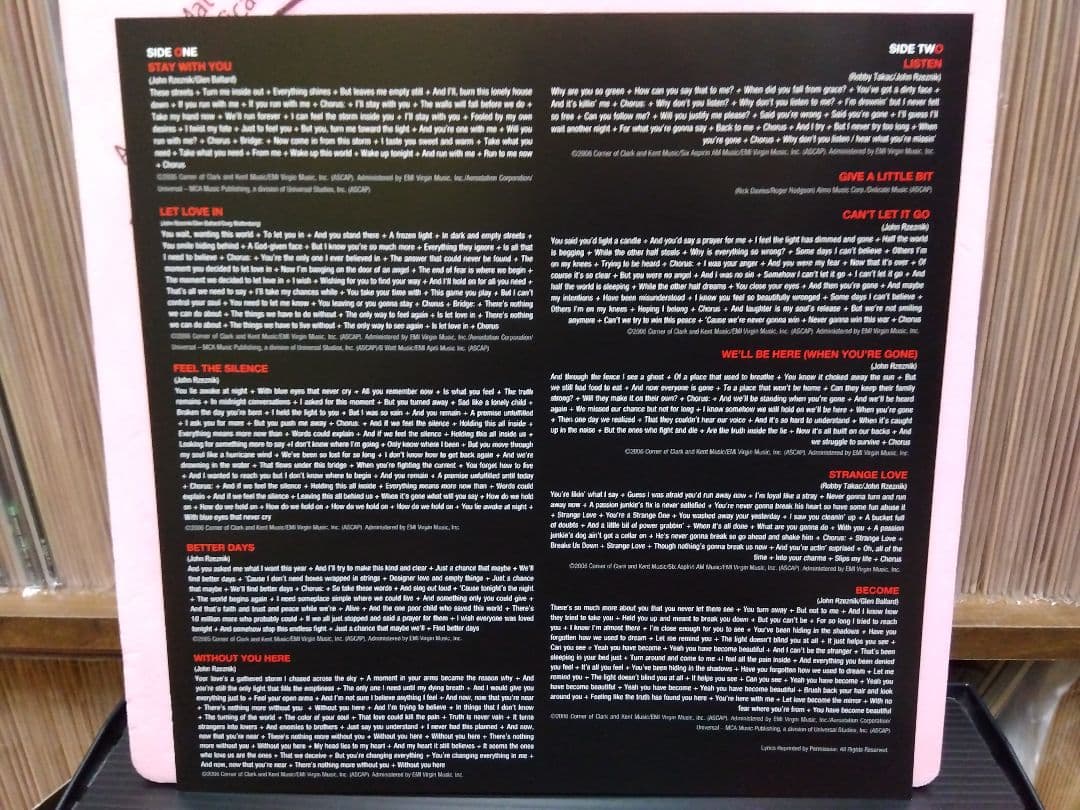 グーグードールズ Let Love In アナログ レコード LP