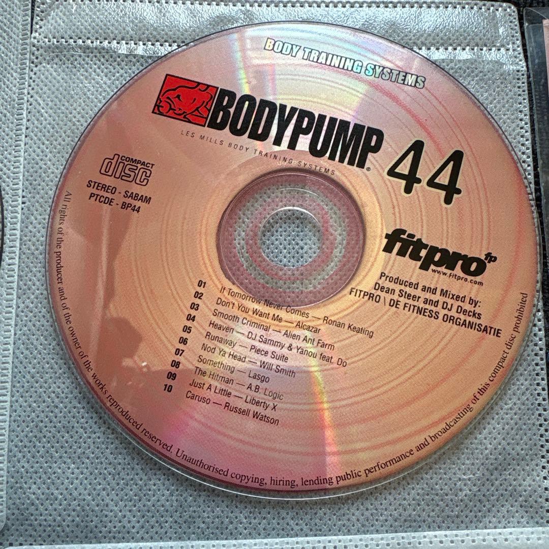 レズミルズ　ボディパンプ　40番台CD