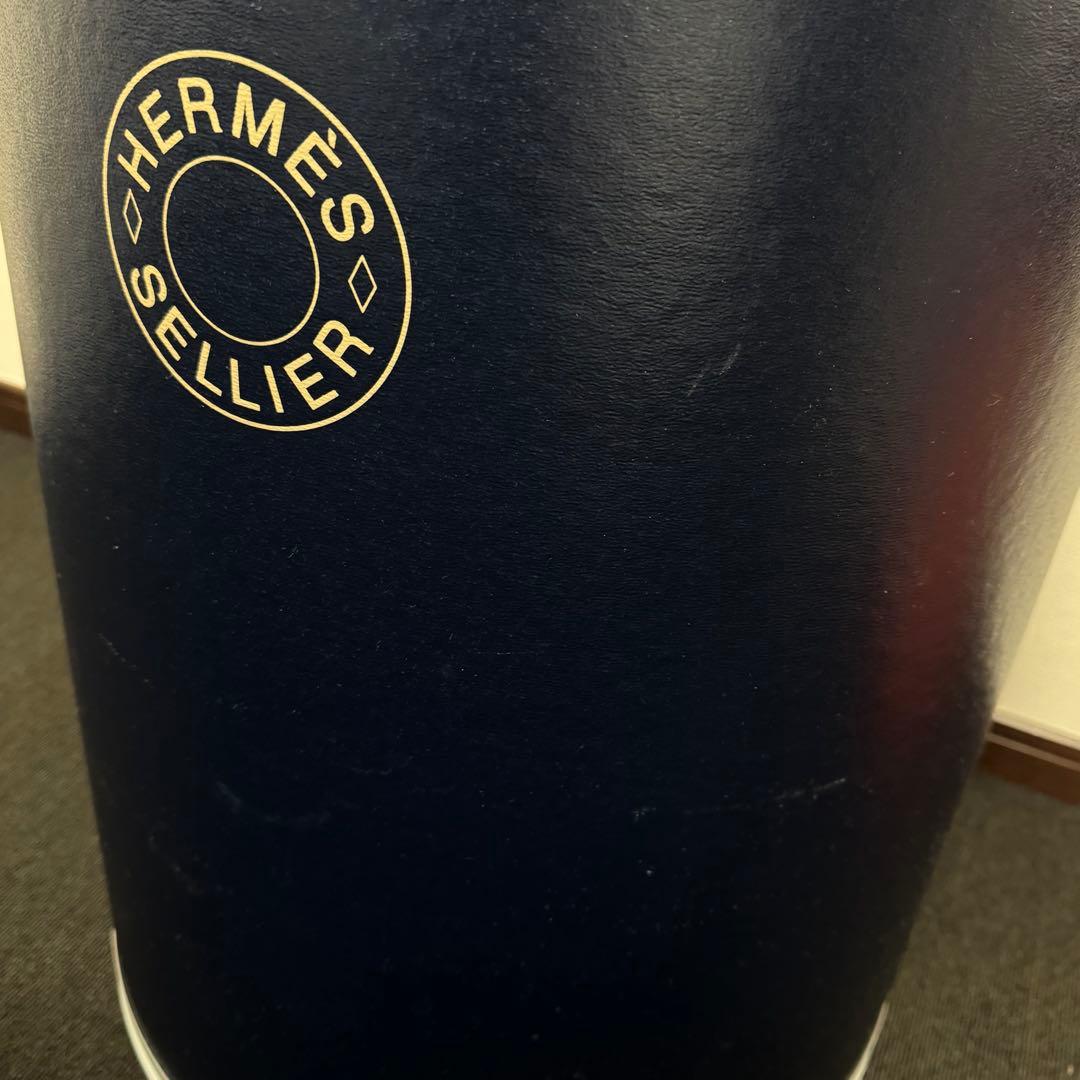 HERMES エルメス 馬具缶 サドルボックス