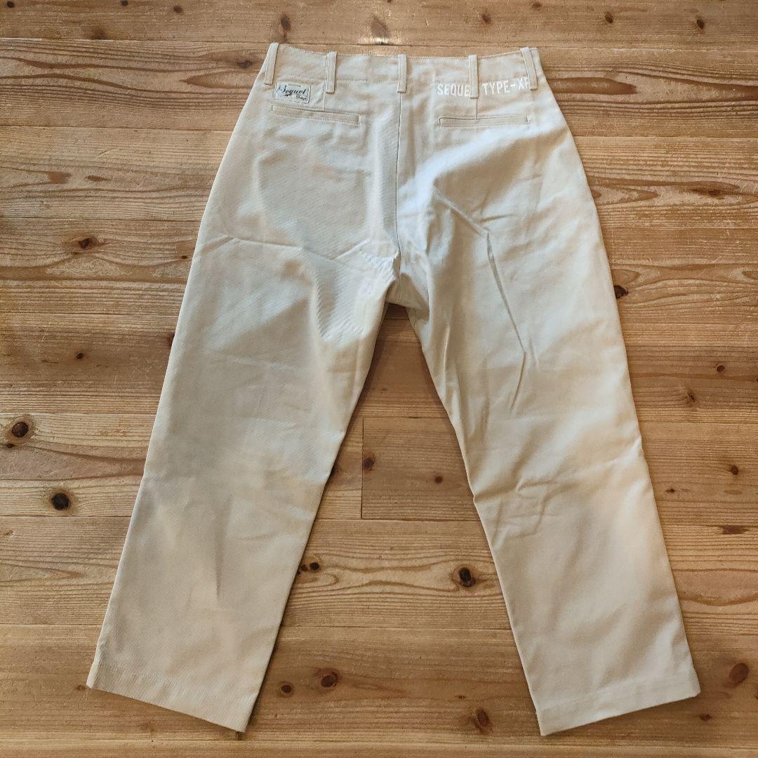 サイズM ベージュ チノパン SEQUEL TYPE-XFシークエル