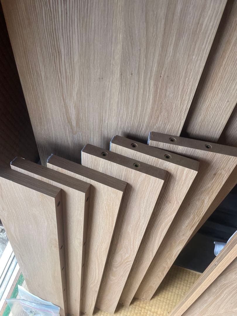 LOWYA ローヤ　木製 ダブル ベッドフレーム 【引取限定】葛飾区